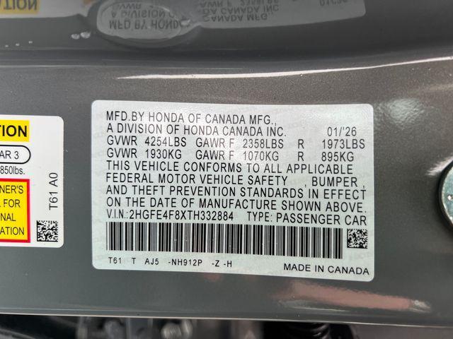 new 2026 Honda Civic Hybrid car, priced at $34,045