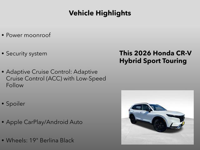 new 2026 Honda CR-V Hybrid car, priced at $40,995