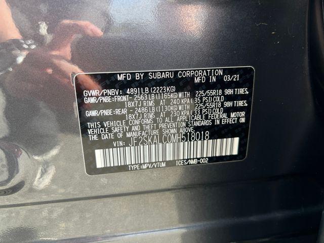 used 2021 Subaru Forester car, priced at $24,977