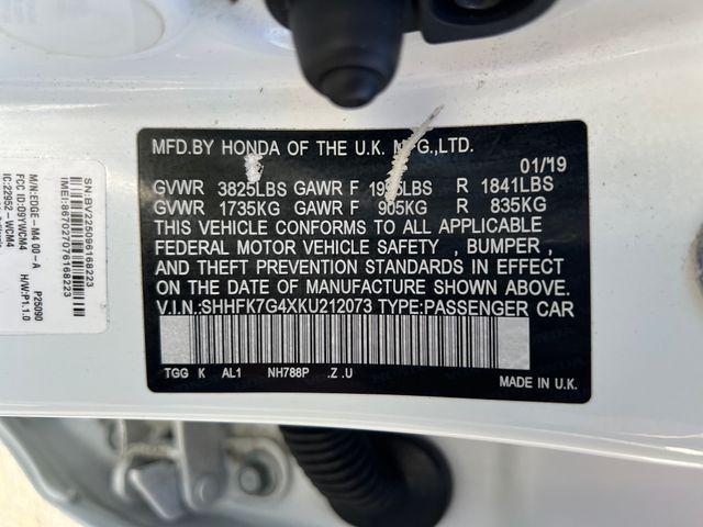used 2019 Honda Civic car, priced at $15,944