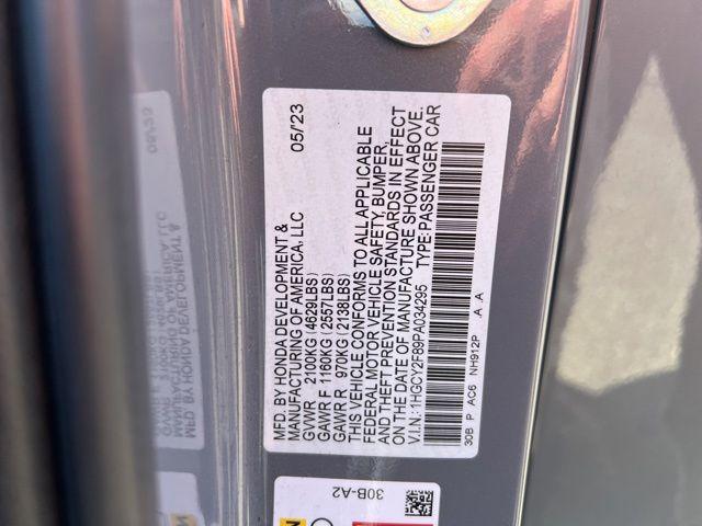 used 2023 Honda Accord Hybrid car, priced at $32,177