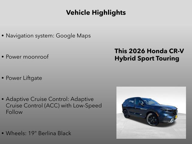 new 2026 Honda CR-V Hybrid car, priced at $44,200