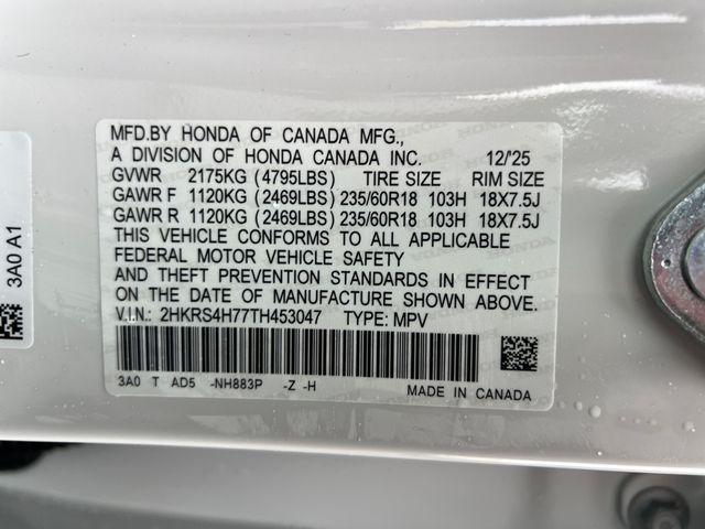 new 2026 Honda CR-V car, priced at $38,805