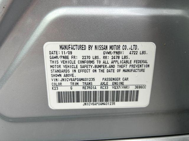 used 2010 INFINITI G37 car, priced at $9,977