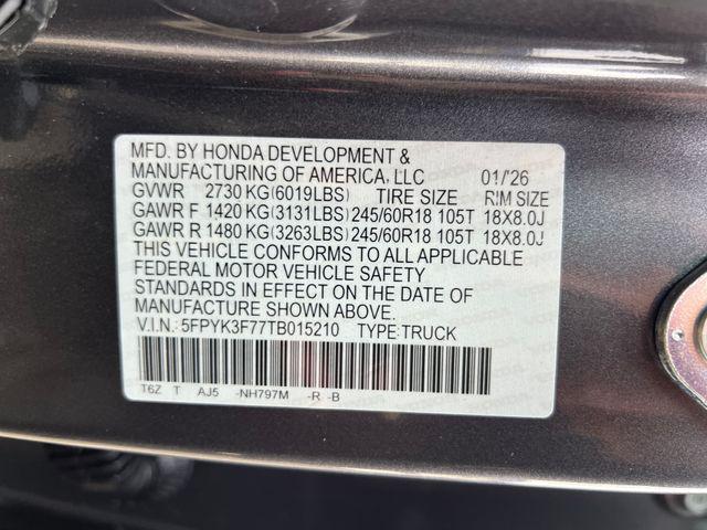 new 2026 Honda Ridgeline car, priced at $46,990