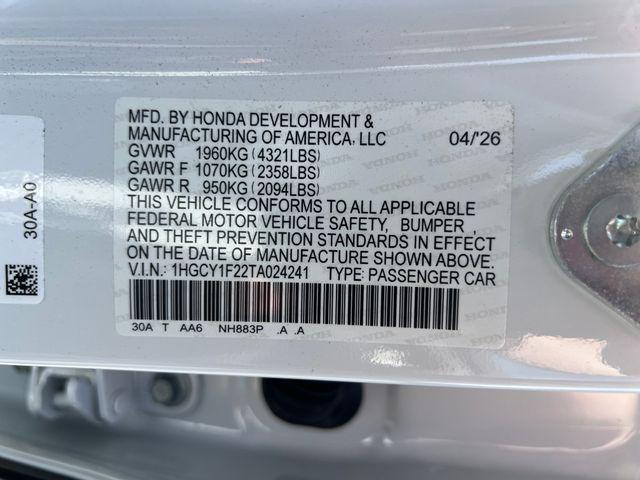new 2026 Honda Accord car, priced at $28,695