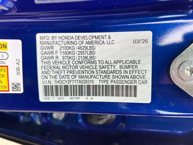 new 2026 Honda Accord Hybrid car, priced at $34,995