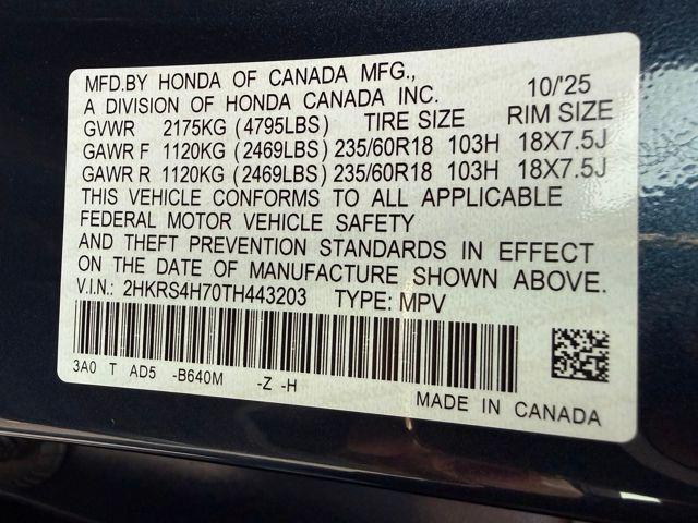 new 2026 Honda CR-V car, priced at $37,350