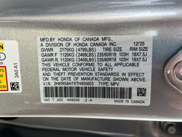 new 2026 Honda CR-V car, priced at $38,350