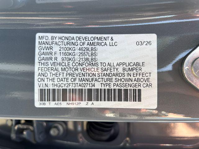 new 2026 Honda Accord Hybrid car, priced at $37,345