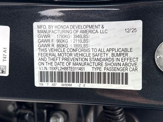 new 2026 Honda Civic car, priced at $27,995
