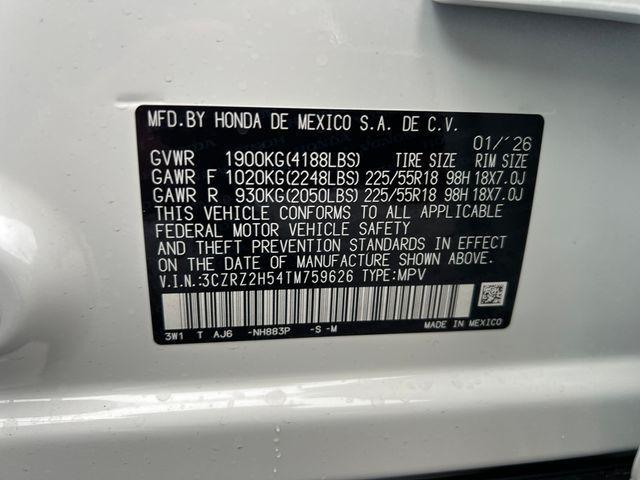 new 2026 Honda HR-V car, priced at $29,495