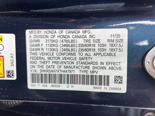 new 2026 Honda CR-V car, priced at $37,350