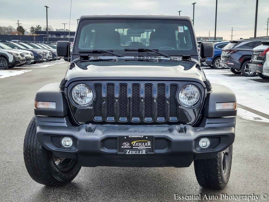 used 2020 Jeep Wrangler Unlimited car, priced at $22,400