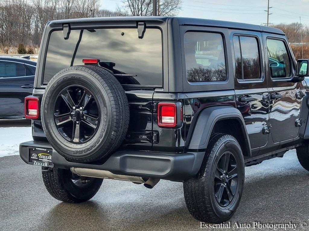 used 2020 Jeep Wrangler Unlimited car, priced at $22,400