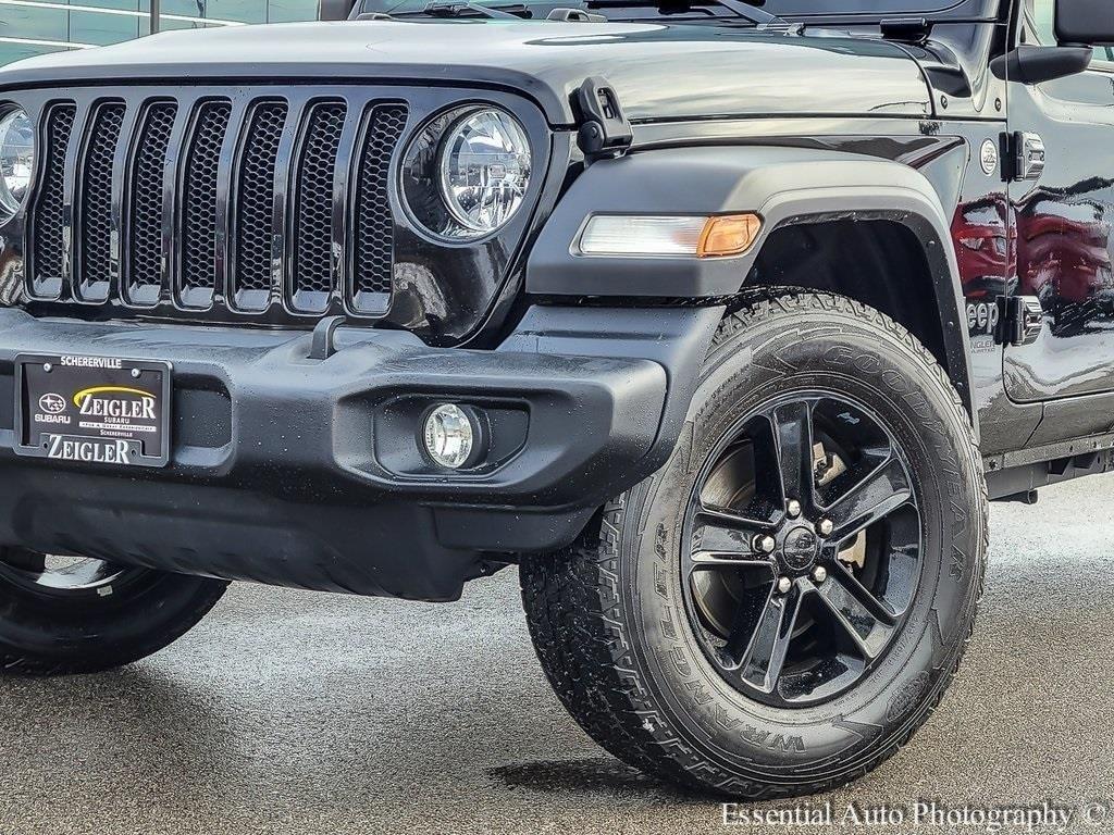 used 2020 Jeep Wrangler Unlimited car, priced at $22,400
