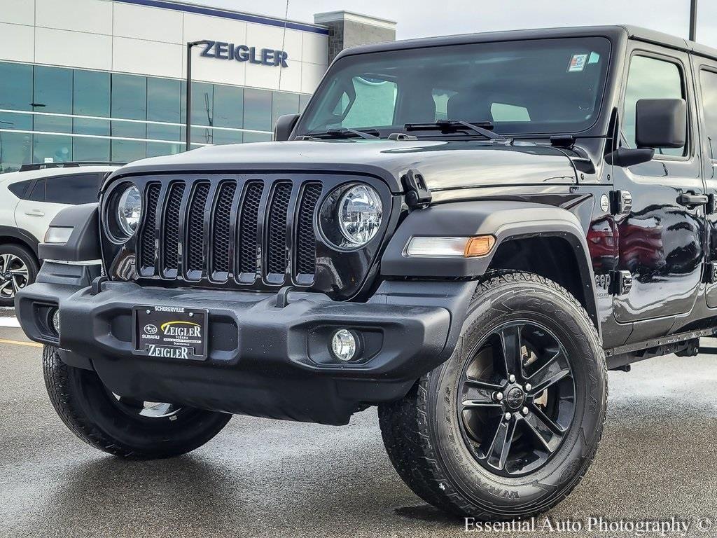 used 2020 Jeep Wrangler Unlimited car, priced at $21,200
