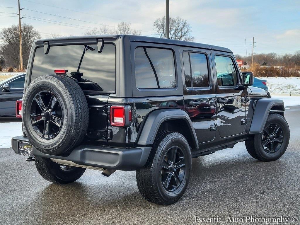 used 2020 Jeep Wrangler Unlimited car, priced at $22,400