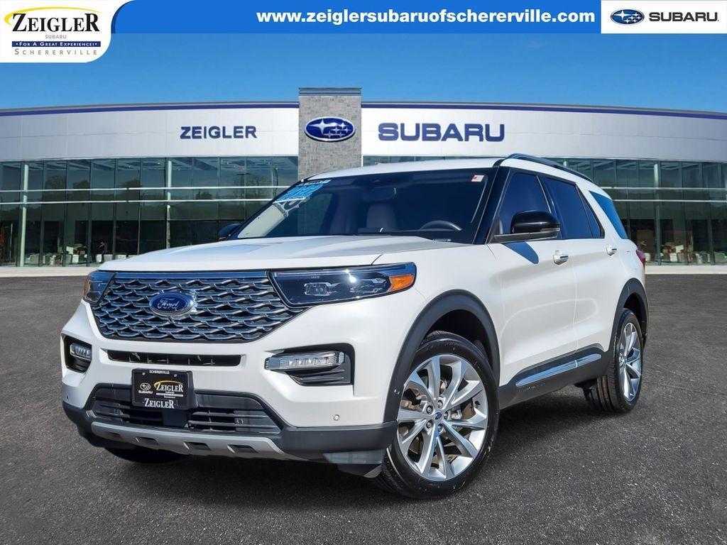 used 2022 Ford Explorer car, priced at $28,100