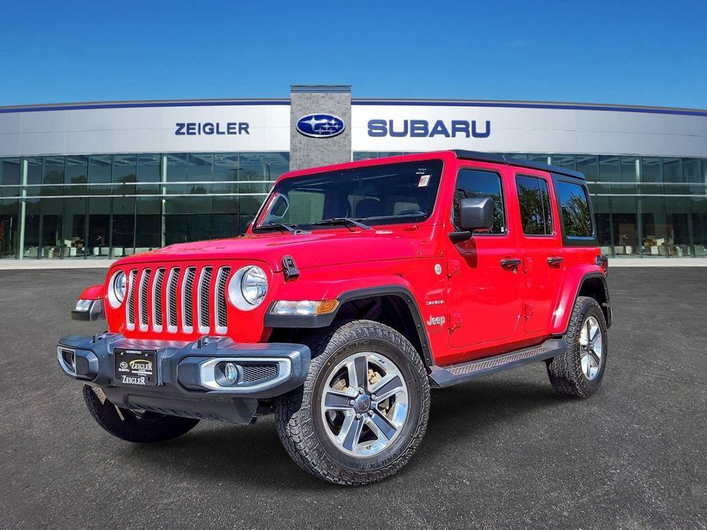 used 2020 Jeep Wrangler Unlimited car, priced at $27,900
