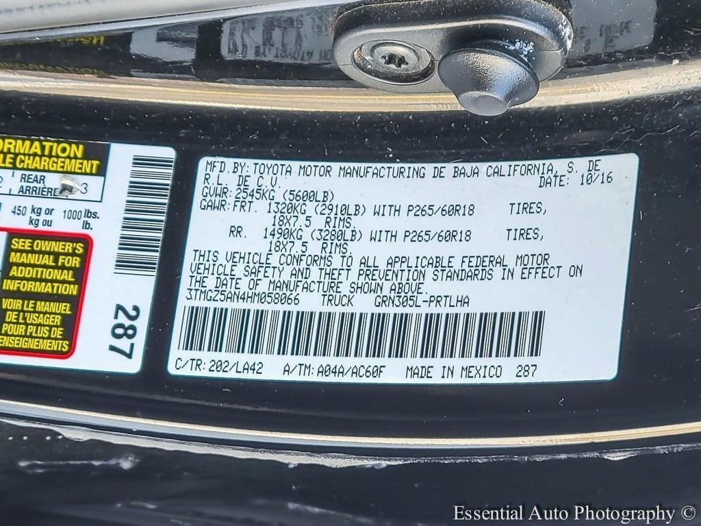 used 2017 Toyota Tacoma car, priced at $23,500