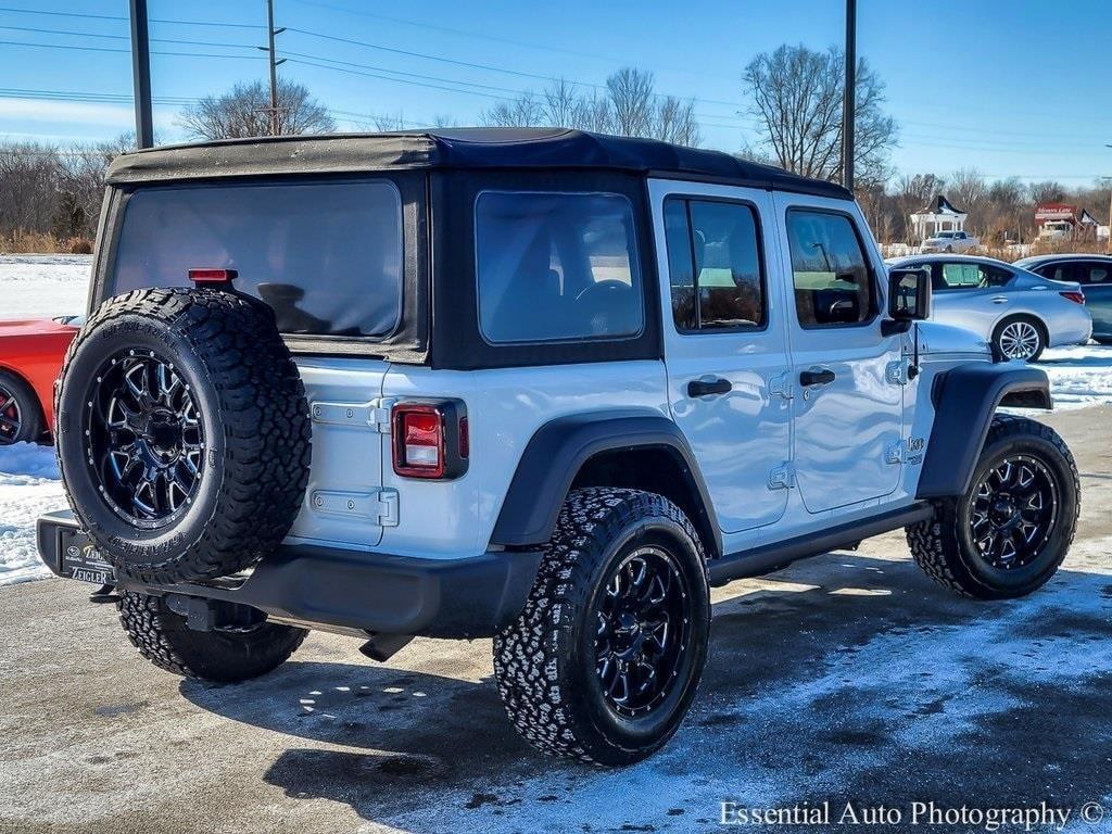 used 2018 Jeep Wrangler Unlimited car, priced at $19,800