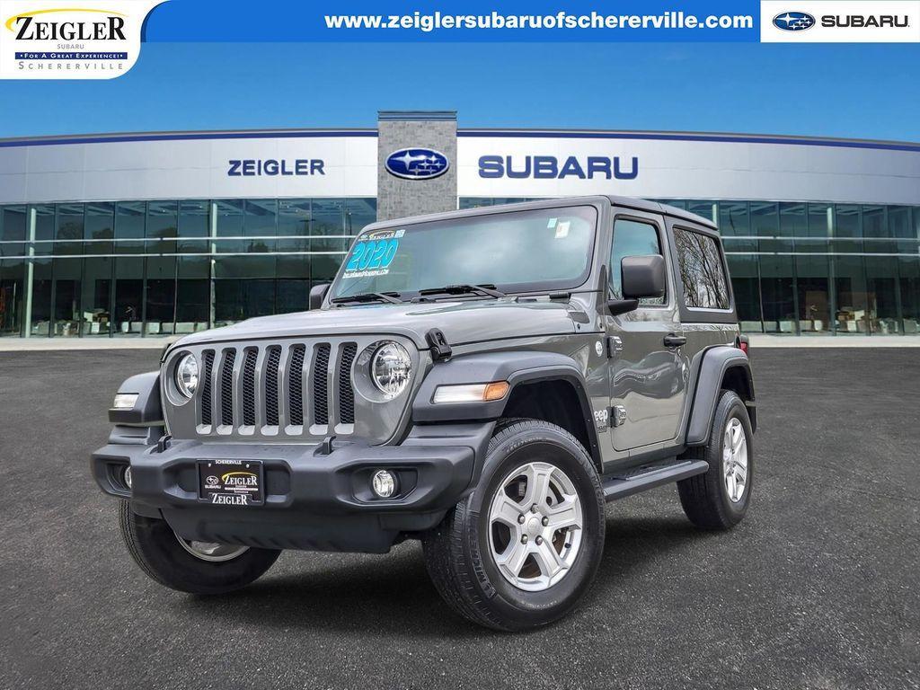 used 2020 Jeep Wrangler car, priced at $23,500