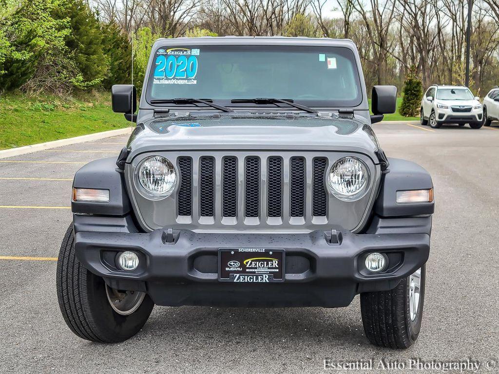 used 2020 Jeep Wrangler car, priced at $23,500