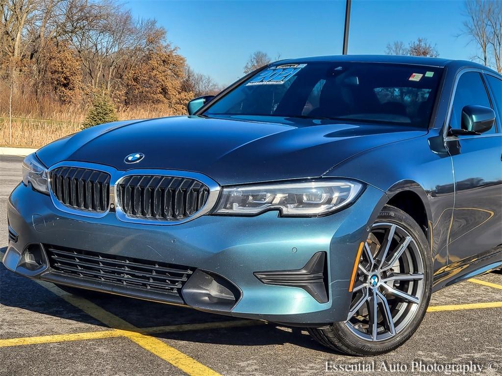 used 2021 BMW 330 car, priced at $20,900