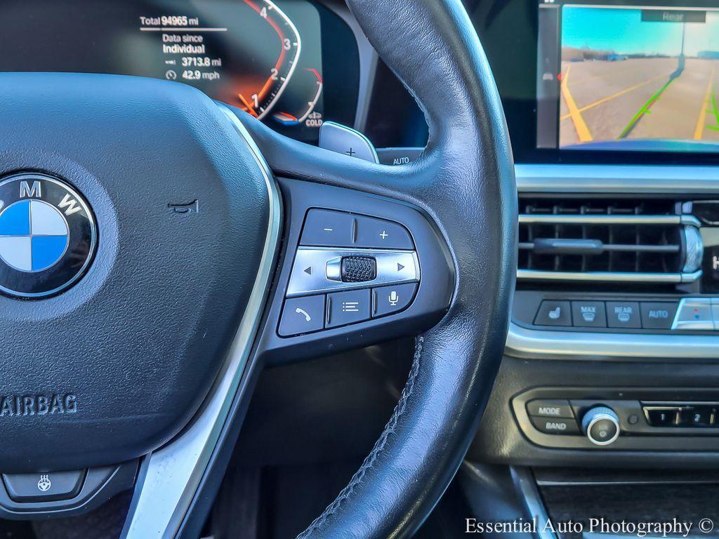 used 2021 BMW 330 car, priced at $19,800