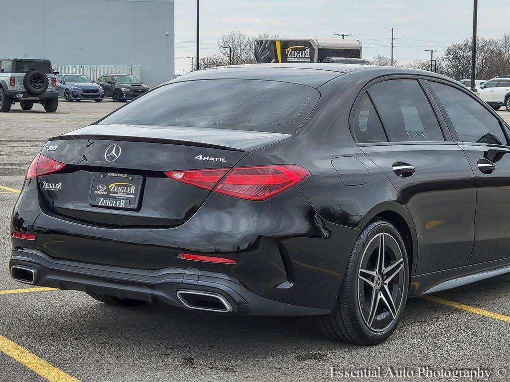 used 2022 Mercedes-Benz C-Class car, priced at $30,900