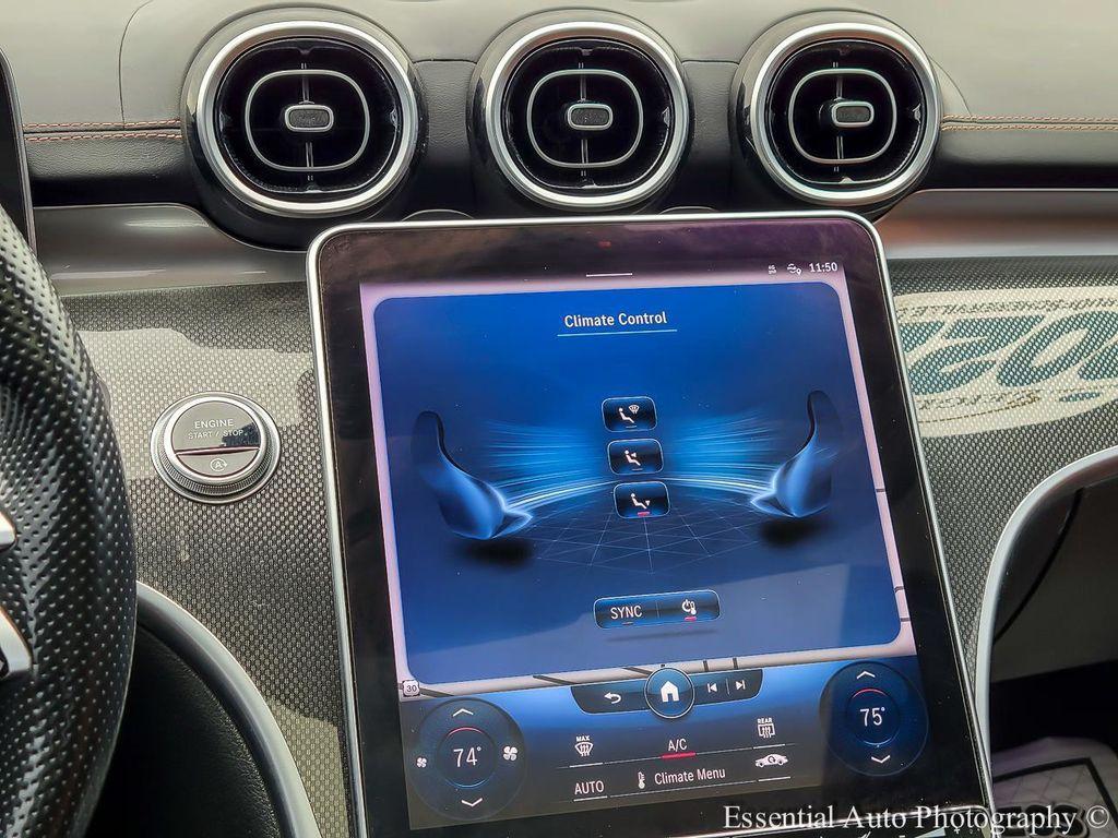 used 2022 Mercedes-Benz C-Class car, priced at $30,900