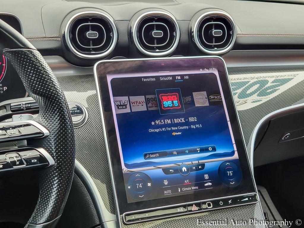 used 2022 Mercedes-Benz C-Class car, priced at $30,900