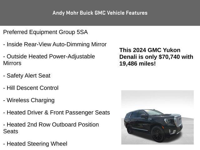used 2024 GMC Yukon car, priced at $70,740
