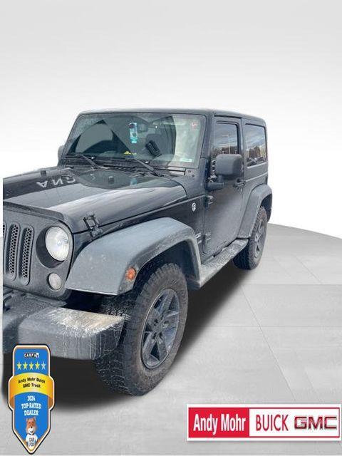 used 2017 Jeep Wrangler car, priced at $15,100