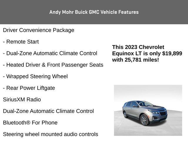 used 2023 Chevrolet Equinox car, priced at $19,899