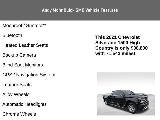 used 2021 Chevrolet Silverado 1500 car, priced at $38,800