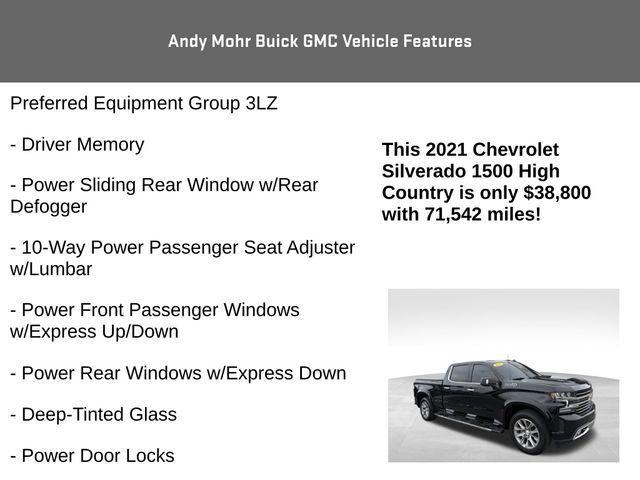 used 2021 Chevrolet Silverado 1500 car, priced at $38,800