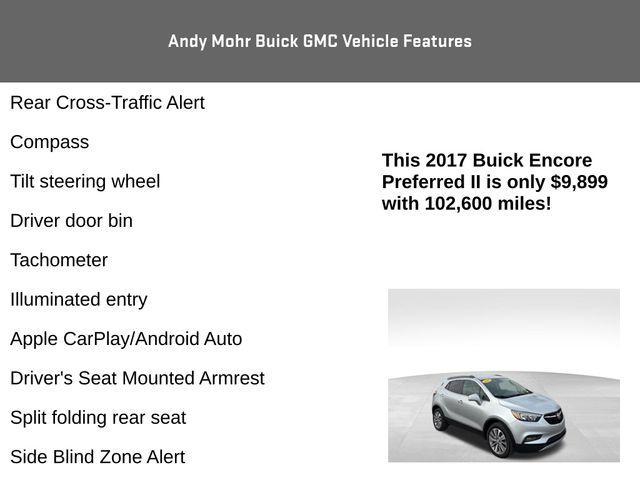 used 2017 Buick Encore car, priced at $9,899