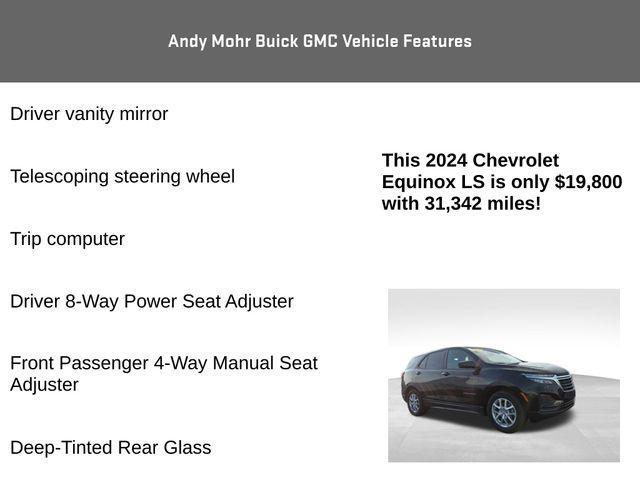 used 2024 Chevrolet Equinox car, priced at $19,800