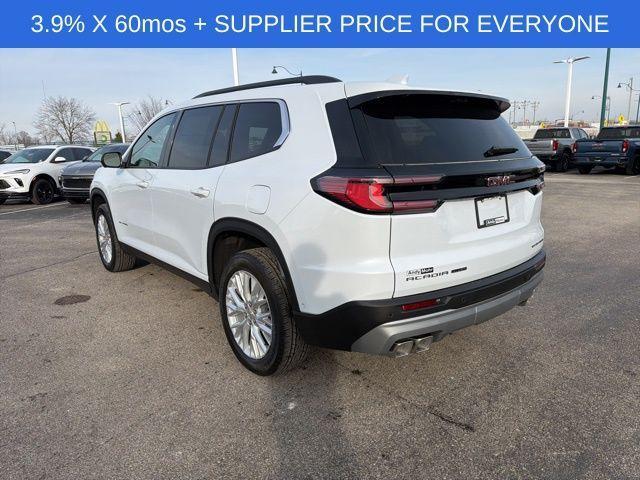new 2026 GMC Acadia car, priced at $55,282
