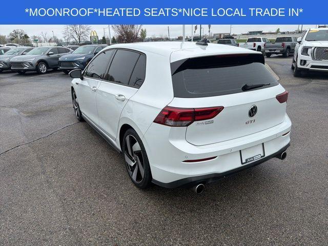 used 2022 Volkswagen Golf GTI car, priced at $22,600