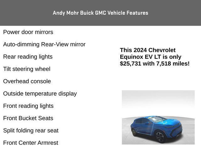 used 2024 Chevrolet Equinox EV car, priced at $25,731
