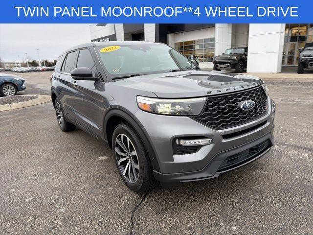 used 2021 Ford Explorer car, priced at $31,899