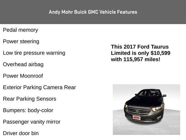 used 2017 Ford Taurus car, priced at $10,599