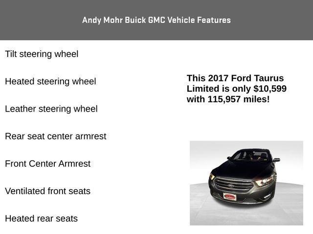 used 2017 Ford Taurus car, priced at $10,599