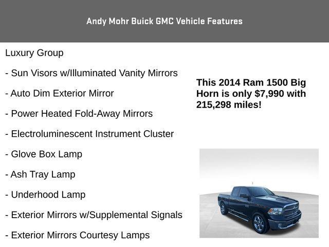 used 2014 Ram 1500 car, priced at $8,250