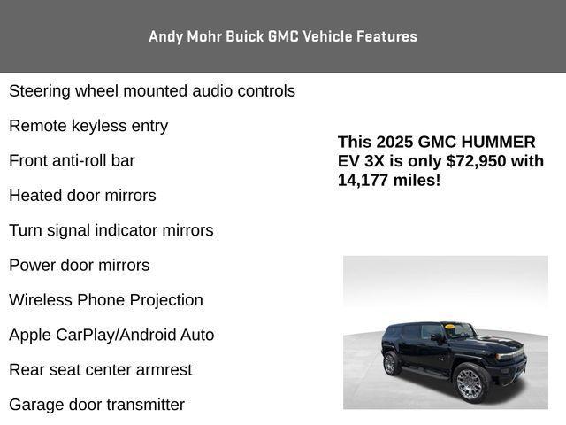 used 2025 GMC HUMMER EV SUV car, priced at $70,000