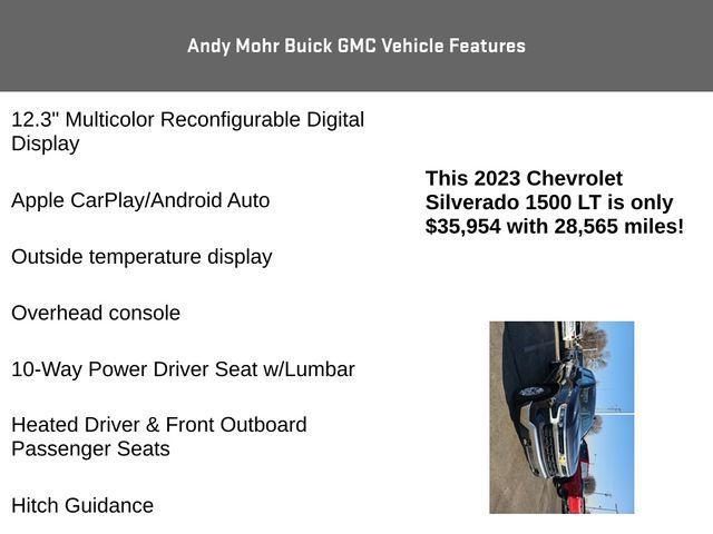 used 2023 Chevrolet Silverado 1500 car, priced at $35,954