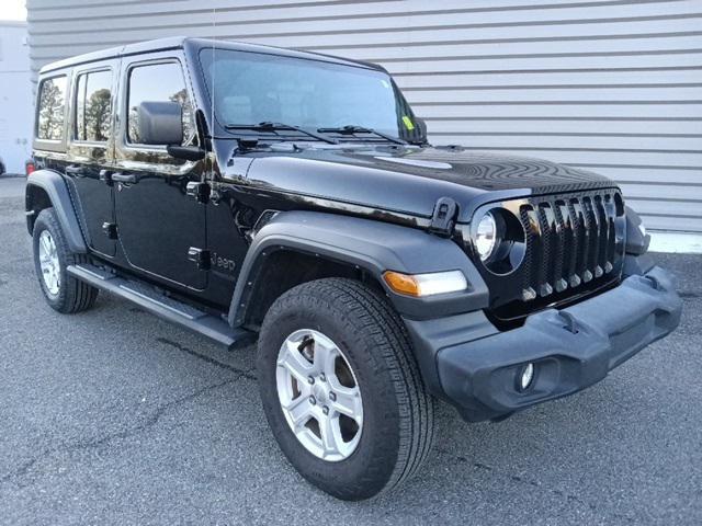 used 2022 Jeep Wrangler Unlimited car, priced at $26,927